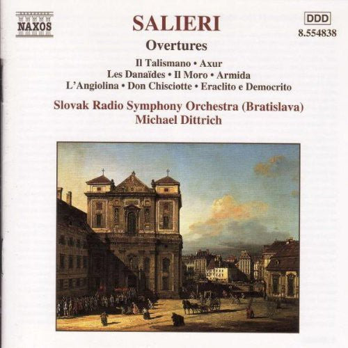 Salieri: Overtures / Dittrich, Slovak Radio So (Bratislava)