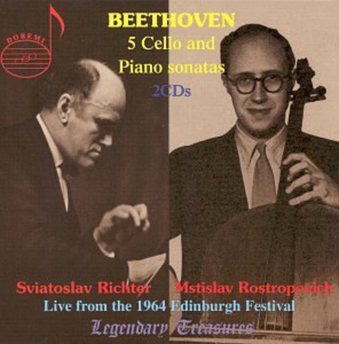 Beethoven: 5 Cello Sonatas Live (Edinburgh Festival, 1964)