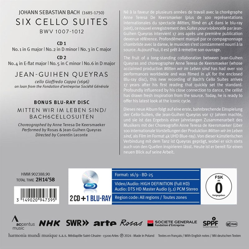 Bach: Complete Cello Suites (The 2023 Sessions) / Queyras