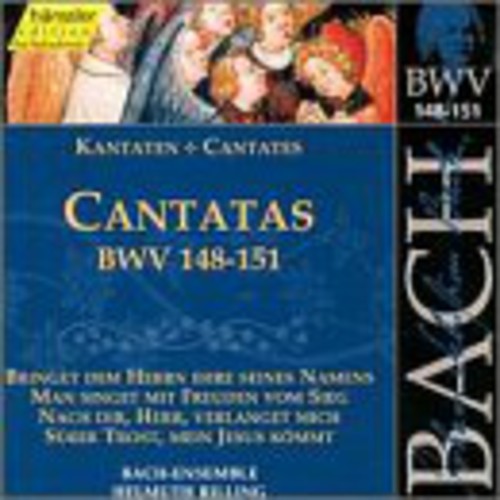 Edition Bachakademie Vol 46 - Cantatas Bwv 148-151 / Rilling