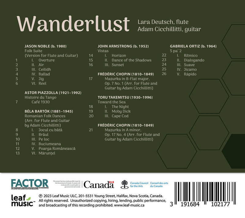 Wanderlust / Lara Deutsch, Adam Cicchillitti