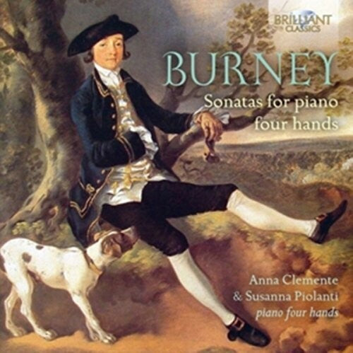 Burney: Sonatas for Four Hands / Clemente, Piolanti