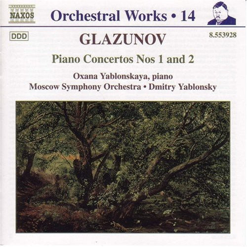 Orchestral Works Vol 14 - Glazunov: Piano Concertos 1 & 2