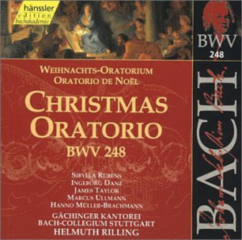 Edition Bachakademie Vol 76 - Christmas Oratorio / Rilling