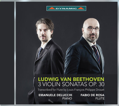 Beethoven: 3 Violin Sonatas, Op. 30 (Arr. L. Drouet for Flut