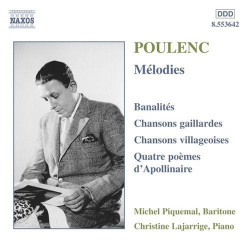 Poulenc: Mélodies / Michel Piquemal, Christine Lajarrige