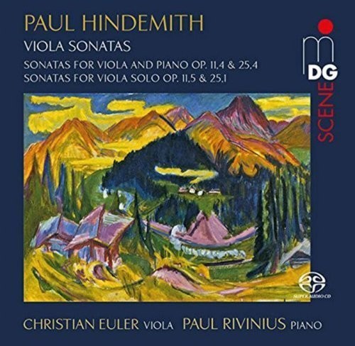 Hindemith: Viola Sonatas / Euler, Rivinius