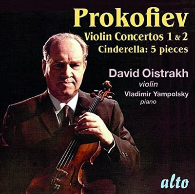 PROKOFIEV: VIOLIN CONCERTOS NO 1 & 2 - CINDERALLA