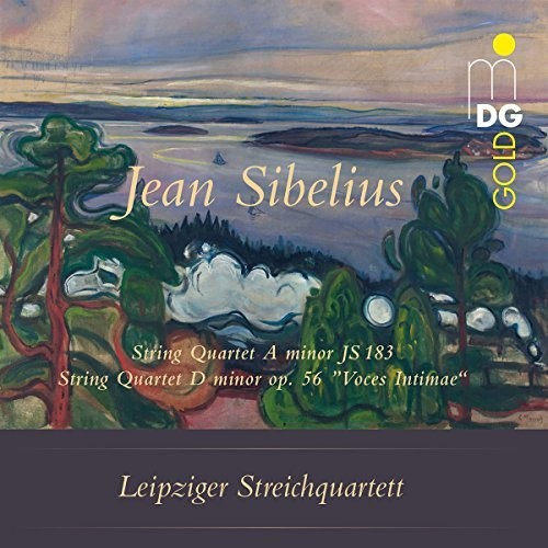 Sibelius: String Quartet in A Minor, JS 183 & String Quartet in D Minor, Op. 56 / Leipzig Quartet