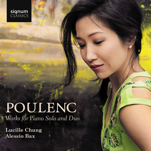 Poulenc: Works for Piano Solo & Duo / Chung, Bax