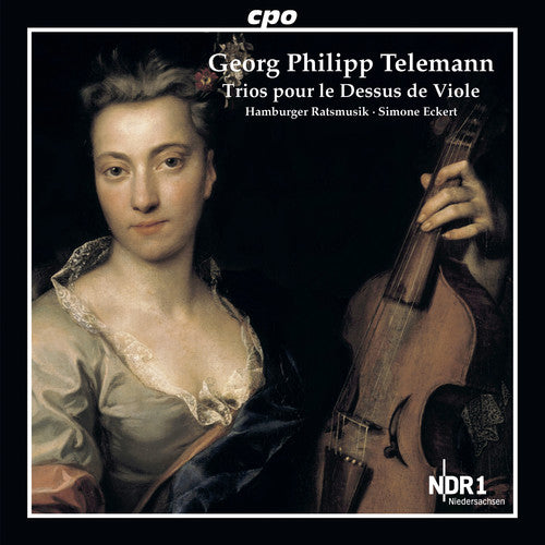 Telemann: Trios pour le dessus de viole / Eckert, Hamburger Ratsmusik