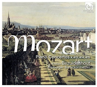 Mozart: Piano Concertos, K. 413-415 / Bezuidenhout, Freiburger Barockorchester