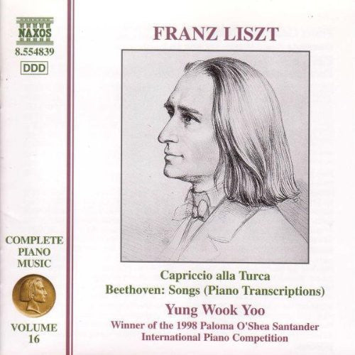Liszt Complete Piano Music, Vol. 16: Beethoven Song Transcri