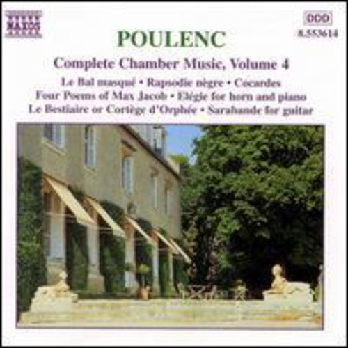 Poulenc: Complete Chamber Music Vol 4