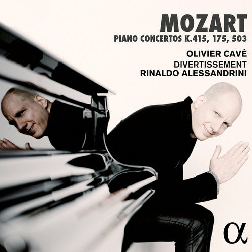 Mozart: Piano Concertos Nos. 13, 5, & 25 / Cavé, Alessandrini, Divertissement