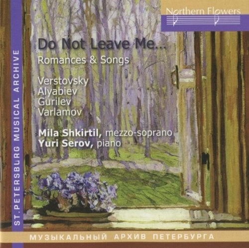 VERSTOVSKY ALABIEV - ROMANCES AND SONGS