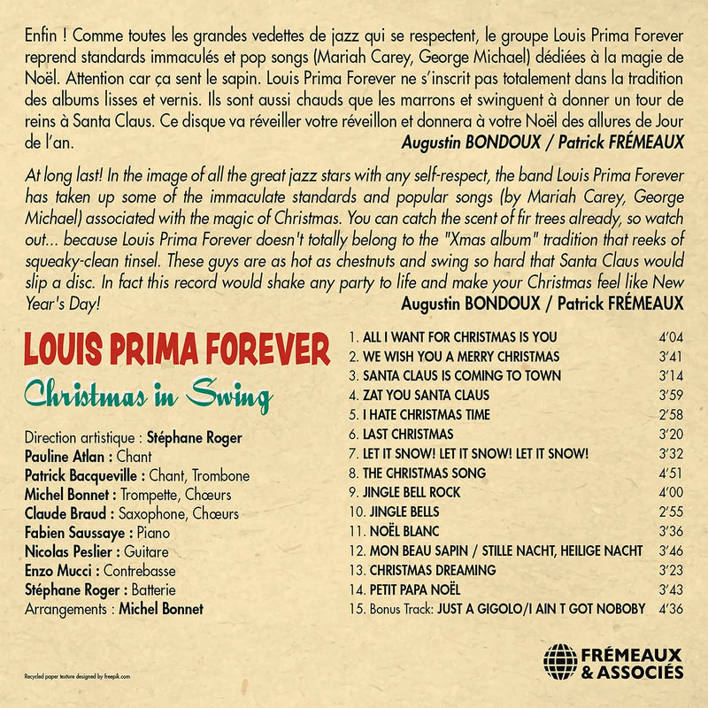 Louis Prima Forever: Christmas in Swing