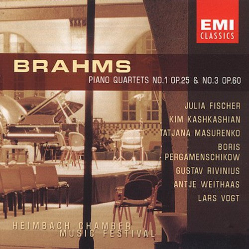 BRAHMS: PIANO QUARTETS 1 & 3