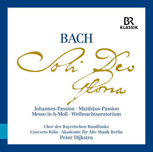 Bach: Sacred Choral Works / Dijkstra, Concerto Koln, Akademie fur Alte Musik Berlin