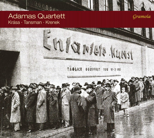Krása, Tansman & Krenek: Works for String Quartet