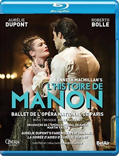 Massenet: L'histoire de Manon / Yates, Paris National Opera Orchestra [Blu-ray]