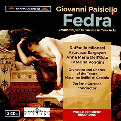 Paisiello: Fedra / Correas, Catania Teatro Massimo Bellini Orchestra