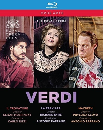 Verdi Operas: The Royal Opera House Box Set / Rizzi, Pappano, Orchestra of the Royal Opera House [Blu-ray]
