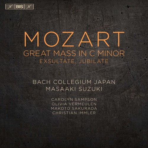 Mozart: Great Mass in C Minor & Exsultate jubilate / Suzuki, Bach Collegium Japan