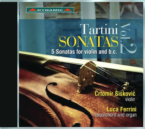 Tartini Sonatas, Vol. 2: 5 Sonatas for Violin and B.C. / Siskovic, Ferrini