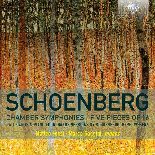 Schoenberg: Orchestral Works / Fossi, Gaggini