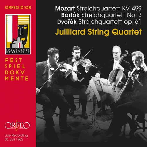 Mozart, Dvorák & Bartók: String Quartets (Live)