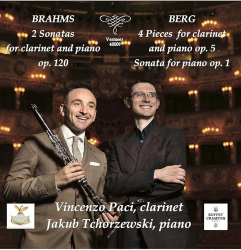 Brahms & Berg: Works for Clarinet & Piano / Paci, Tchorzewski