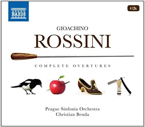 Rossini: Complete Overtures / Benda, Prague Sinfonia Orchestra