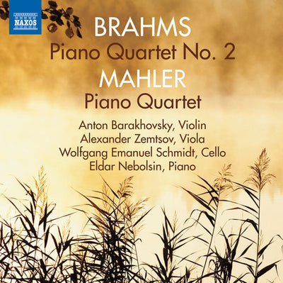 Brahms & Mahler: Piano Quartets / Barakhovsky, Zemtsov, Schmidt, Nebolsin