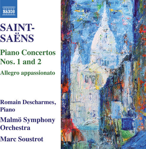 Saint-Saens: Piano Concertos / Descharmes, Soustrot, Malmo Symphony