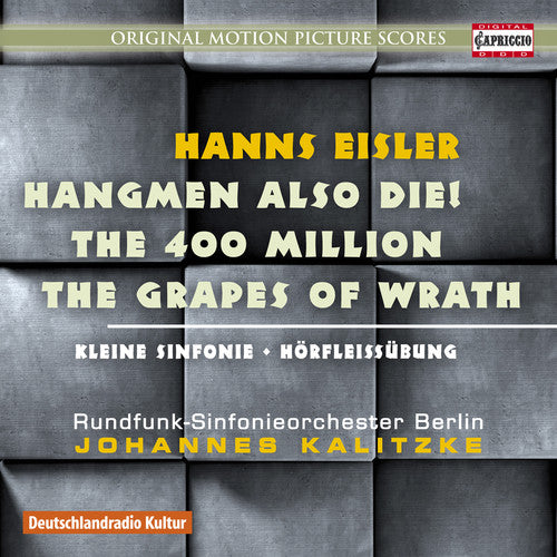 Eisler: Film Music / Kalitzke, Berlin Radio Symphony