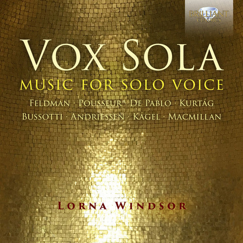 Vox Sola: Music for Solo Voice / Windsor
