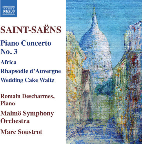Saint-Saens: Piano Concertos, Vol. 2 / Descharmes, Soustrot, Malmo Symphony Orchestra