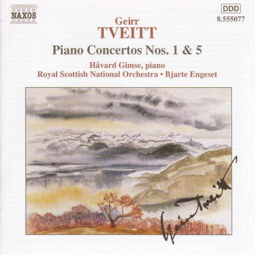 Tveitt: Piano Concertos No 1 & 5 / Gimse, Engeset, Et Al