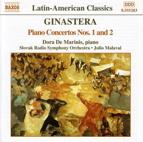 Ginastera: Piano Concertos No 1 And 2 / De Marinis, Et Al