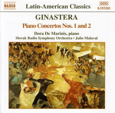Ginastera: Piano Concertos No 1 And 2 / De Marinis, Et Al