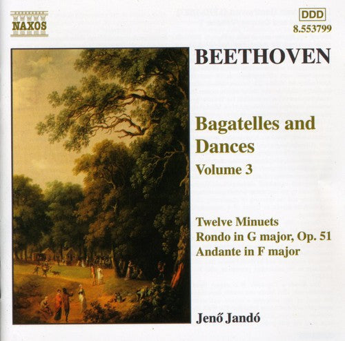 Beethoven: Bagatelles And Dances Vol 3 / Jenö Jandó