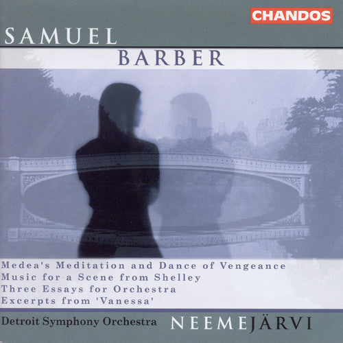 Barber: 3 Essays for Orchestra, Vanessa Intermezzo, Music for a Scene from Shelley, Etc. / Jarvi, Detroit SO