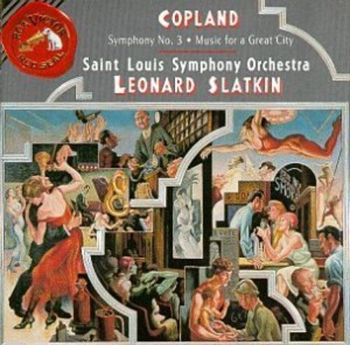 Copland: Symphony No 3 / Slatkin, Saint Louis Symphony Orchestra