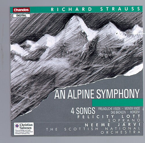 Strauss: An Alpine Symphony, 4 Songs / Jarvi, Lott