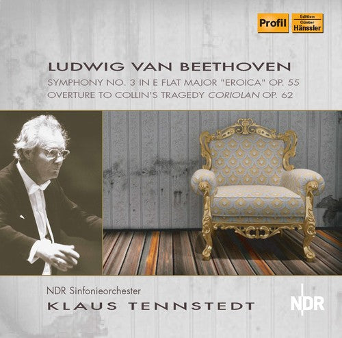 Beethoven: Symphony No. 3 & Coriolan Overture / Tennstedt, North German Symphony Orchestra