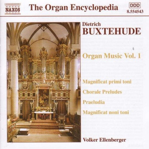 Buxtehude: Organ Music, Vol 1 / Volker Ellenberger