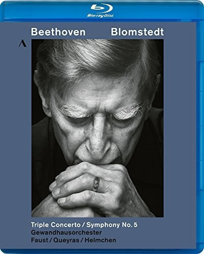 Beethoven: Triple Concerto & Symphony No. 5 / Blomstedt, Gewandhausorchester [Blu-ray]