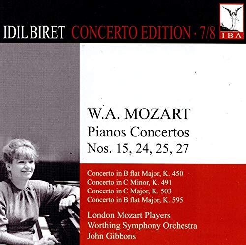 W.A. Mozart: Piano Concertos Nos. 15, 24, 25 & 27 (Biret Con