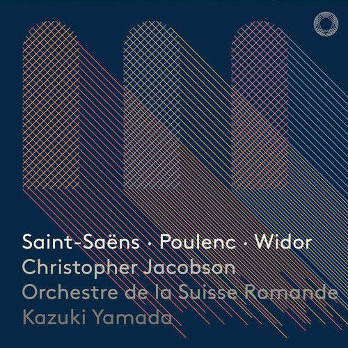 Saint-Saens, Poulenc & Widor: Works for Organ & Orchestra / Jacobson, Yamada, Suisse Romande Orchestra